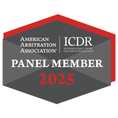AAA / ICDR Panel Member 2025